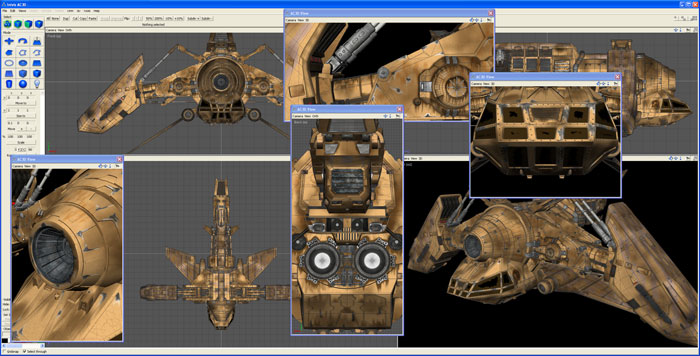 AC3D 3D design software - screenshot