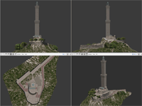 monument (in AC3D)