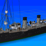 French protected cruiser - Lavoisier