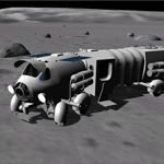 Moon Rover for Orbiter Spaceflight Sim