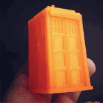 3D printed Tardis