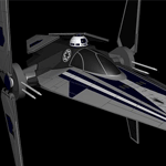 Alpha 4 Nimbus B V-Wing Starfighter